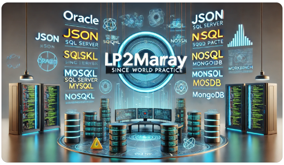 jasa pembuatan aplikasi dan pembelajaran berbasis database, termasuk Oracle, JSON, SQL Server, MySQL, NoSQL, MongoDB, dan Workbench